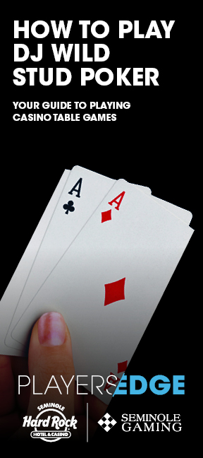 How to play DJ WILD STUD POKER